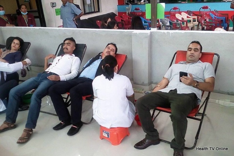 मेट्रो काठमाडौं अस्पतालद्वारा रक्तदान  कार्यक्रम आयोजना