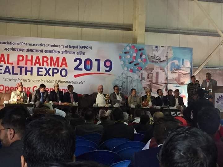 चितवनमा सातौँ नेपाल फर्मा एण्ड हेल्थ एक्स्पो २०१९ शुरु