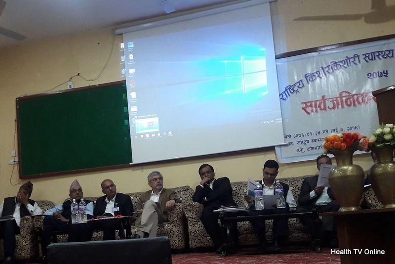 किशोरकिशोरीको स्वास्थ्यमा विशेष ध्यान दिनुपर्नेमा जोड