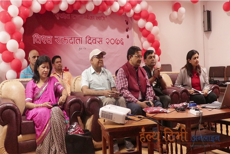 ‘दुई प्रतिशतले मात्र नियमित रक्तदान गरे पूरा हुन्छ रगतको माग’