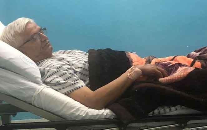 मुख्यमन्त्री पौडेलको स्वास्थ्य स्थिति बुझ्न प्रधानमन्त्री गंगालालमा