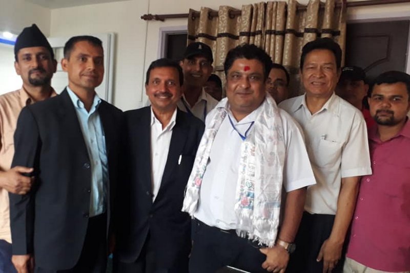 स्वास्थ्य सेवा विभागका महानिर्देशक डा.पोखरेलद्वारा पदबहाली