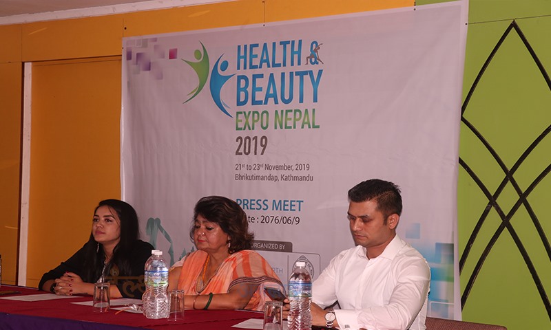 काठमाडौंमा हेल्थ एण्ड ब्युटी एक्स्पो हुने