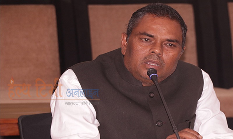 डेंगुका कारण आपतकाल घोषणा गर्नुपर्ने अवस्था छैन:  स्वास्थ्यमन्त्री यादव