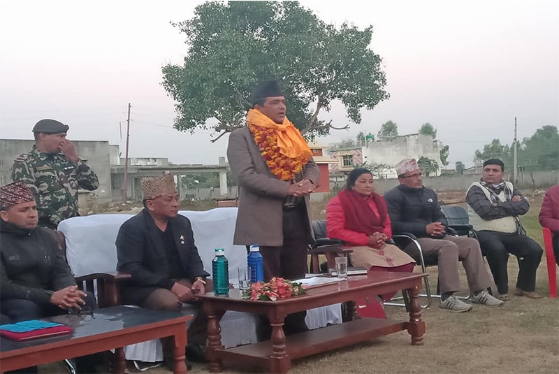 बाँके पुगेर स्वास्थ्य राज्यमन्त्रीले भने, क्यान्सर अस्पतालकाे विवाद चाँडै अन्त्य हुन्छ