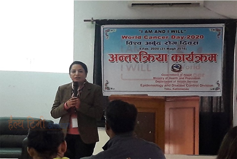 रेडियोथेरापी सेवा नहुँदा वीरमा क्यान्सरका बिरामी आधा घटे