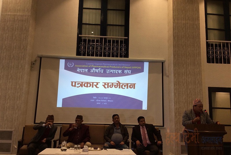 नेपाल औषधि उत्पादक संघले भन्यो, ६ महिनालाई पुग्ने औषधि छ