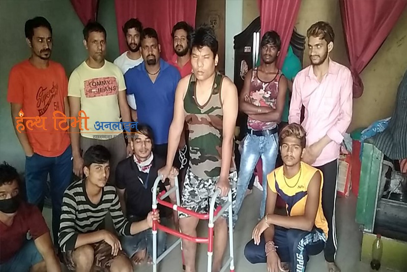 सरकार गुहार्दै दिल्लीमा अलपत्र ५२ नेपाली मजदुर