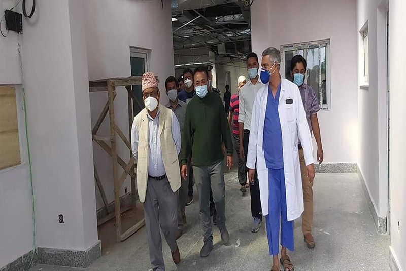 बाँकेको खजुरामा कोरोना विशेष अस्पताल