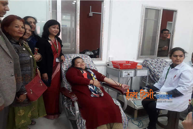 नेपालमा महिला रक्तदाताको संख्या बढ्दो