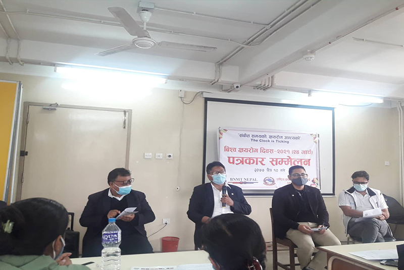 नेपालमा वर्षेनी थपिन्छन् ६९ हजार क्षयरोगी, ४१ हजार रोगी अझै पनि उपचारबाहिर