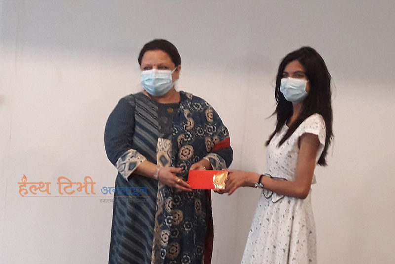 एपी वान टेलिभिजनकी पौडेललाई ‘सुदर्शन स्मृति स्वास्थ्य पत्रकारिता पुरस्कार’