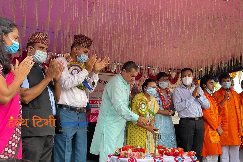 बीएण्डसी अस्पतालले विद्यालय भवन निर्माणका लागि गर्‍यो ५ करोड सहयोग