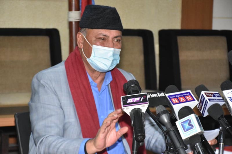 स्वास्थ्यमन्त्री खतिवडाले सार्वजनिक गरे प्रगति विवरण