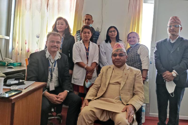 सिंहदरबार भित्र हेल्थ डेस्क