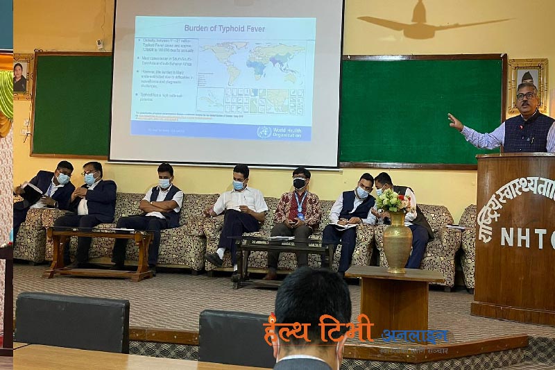 चैत २५ गतेदेखि देशभरका बालबालिकालाई टाइफाइड खोप लगाइँदै, १० हजार स्वास्थ्यकर्मी परिचालन