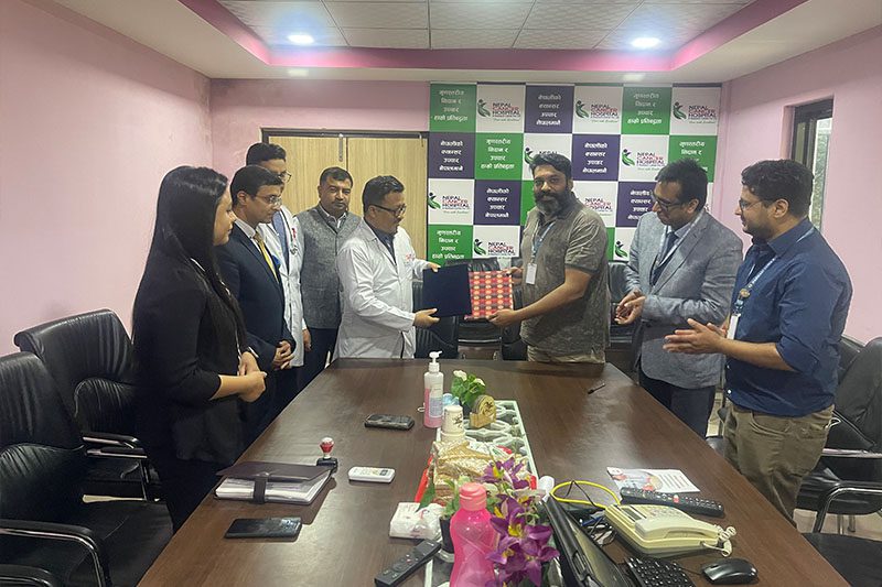 नेपाल क्यान्सर अस्पताल र मारवाडी युवा मञ्चवीच स्वास्थ्य सेवा सम्बन्धी सम्झौता
