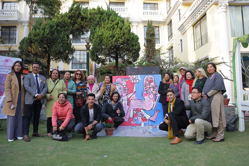 क्यान्सर सर्भाइभरको उपचार अनुभव क्यानभासमा