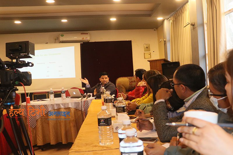 सुर्तीजन्य पदार्थबाट हुने क्यान्सरका बिरामीमध्ये ४६ प्रतिशत निरक्षर : अध्ययन