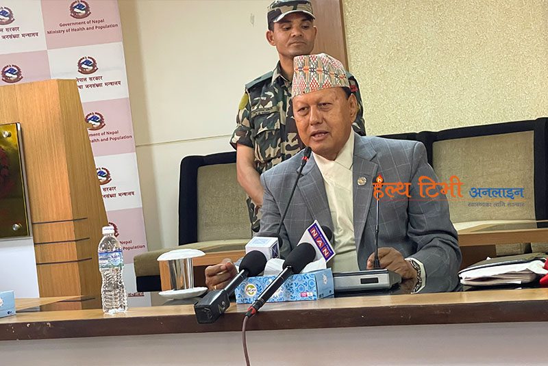 स्वास्थ्य मन्त्री बस्नेतले सुनाए २ महिने उपलब्धि