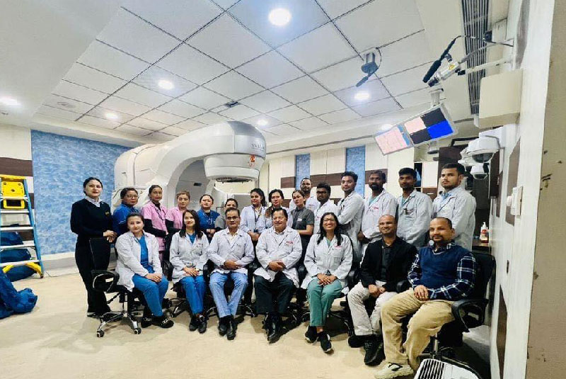 नेपाल क्यान्सर अस्पतालमा रेडिएसन सेवा सुरु भएको ७ बर्ष पुरा