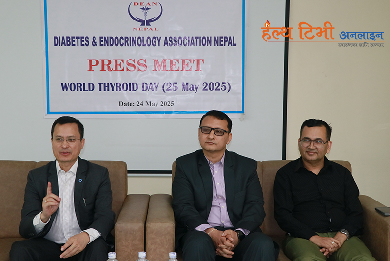 १८ देखि ३८ वर्षका महिलामा थाइराइडको समस्या बढी