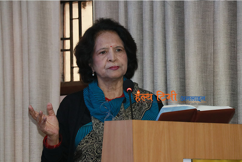स्वास्थ्य मन्त्री डा सुधा शर्माद्धारा तीन महिने कार्य प्रगति विवरण सार्वजनिक