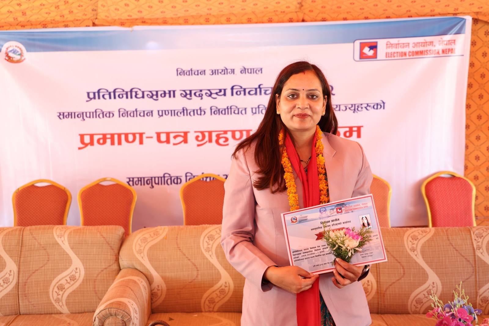स्वास्थ्य मन्त्रीमा निशा मेहता नियुक्त