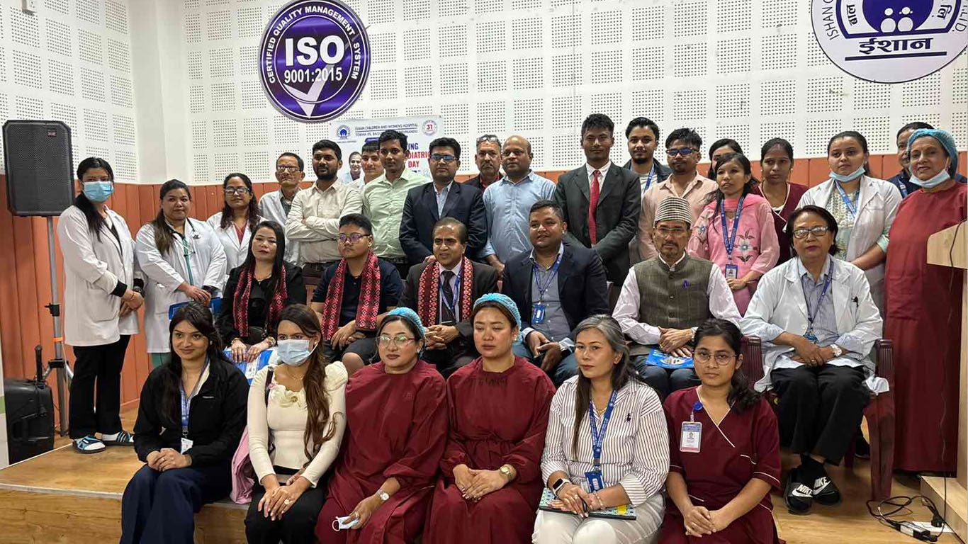 ईशान अस्पतालले मनायो विश्व बाल शल्य चिकित्सा दिवस