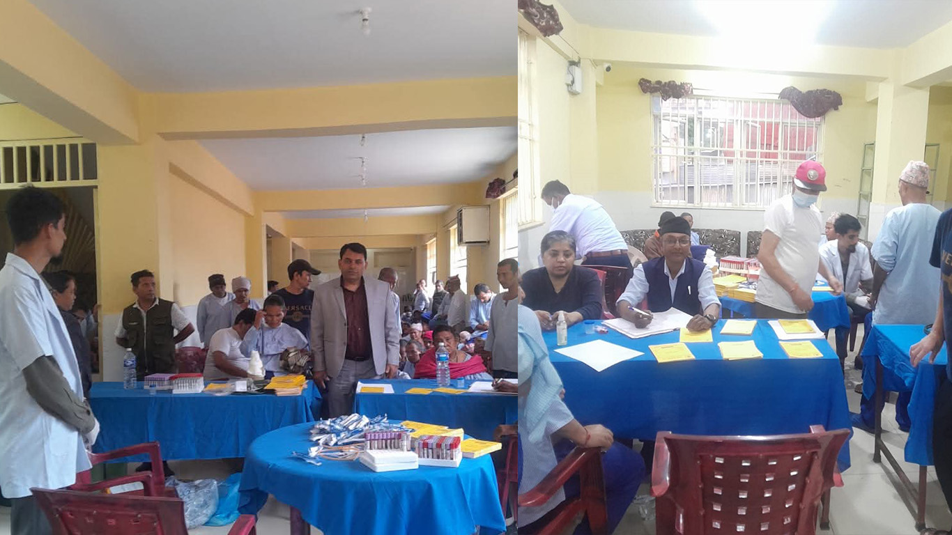 आफ्नो घर आश्रममा १५० पुरुषको प्रोस्टेट स्वास्थ्य परीक्षण